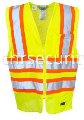 Hi Vis Yellow Reflective Class 2 Mesh Safety Vest